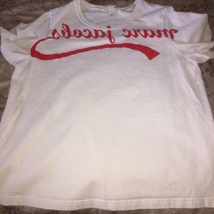 Marc Jacobs Red Logo Tee